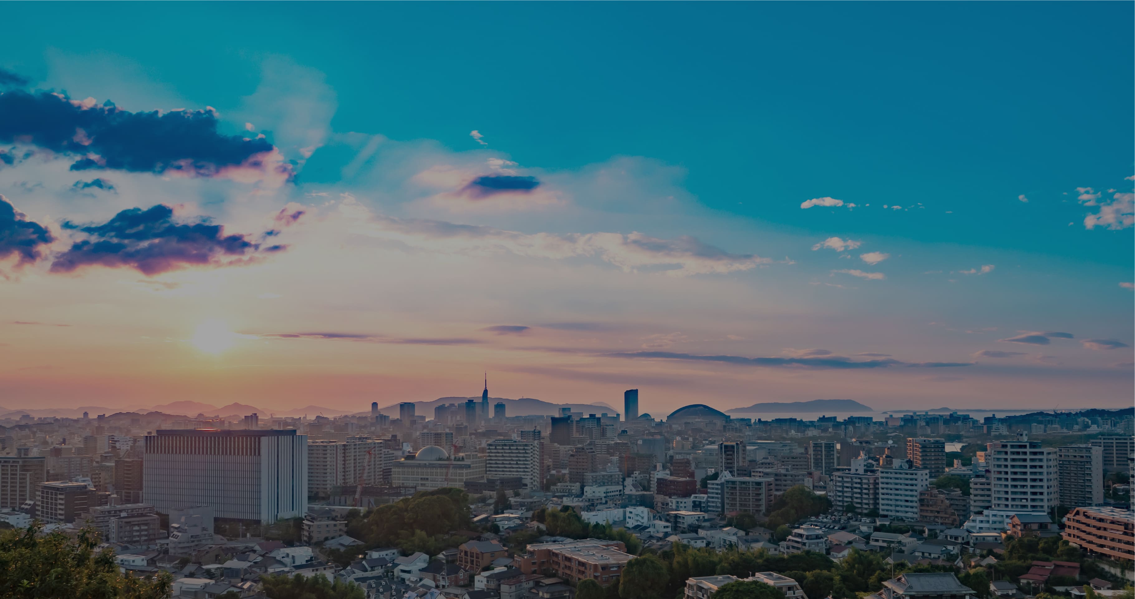 伸びゆく姿が目に映える飛躍する都市、福岡